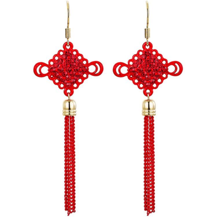 Серьги HMZ Искусственный циркон Серьги из сплава Женские - изображение 1