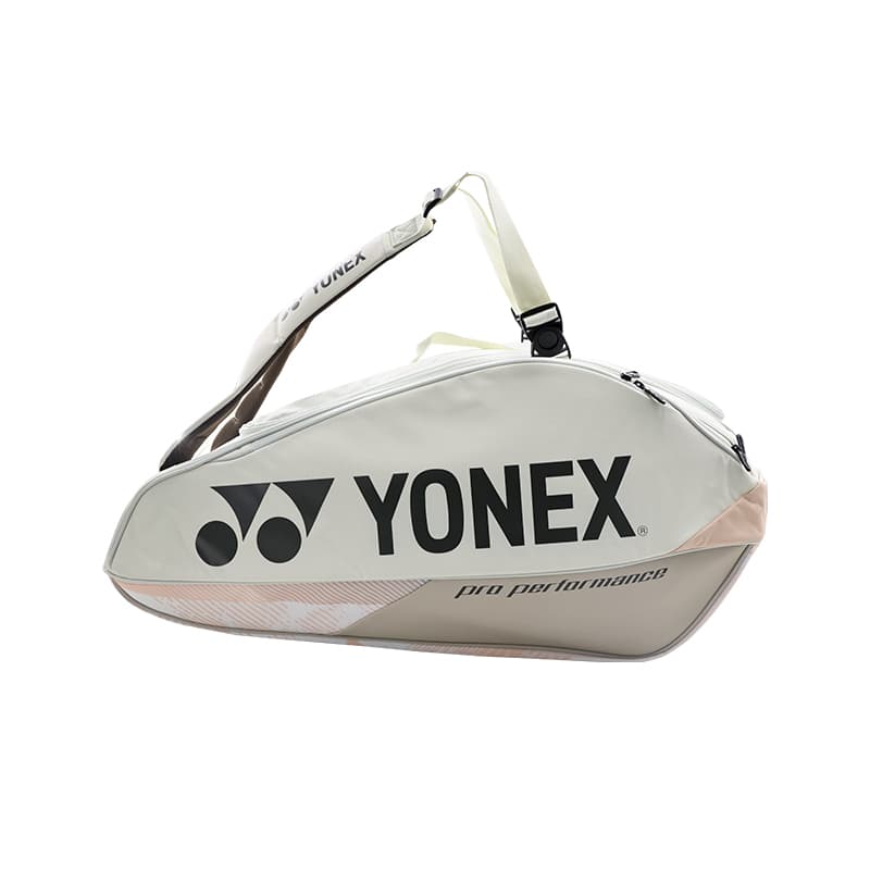 Спортивная сумка YONEX Ткань + Искусственная кожа Спортивная сумка Унисекс Пляж Бежево-желтая - изображение 2