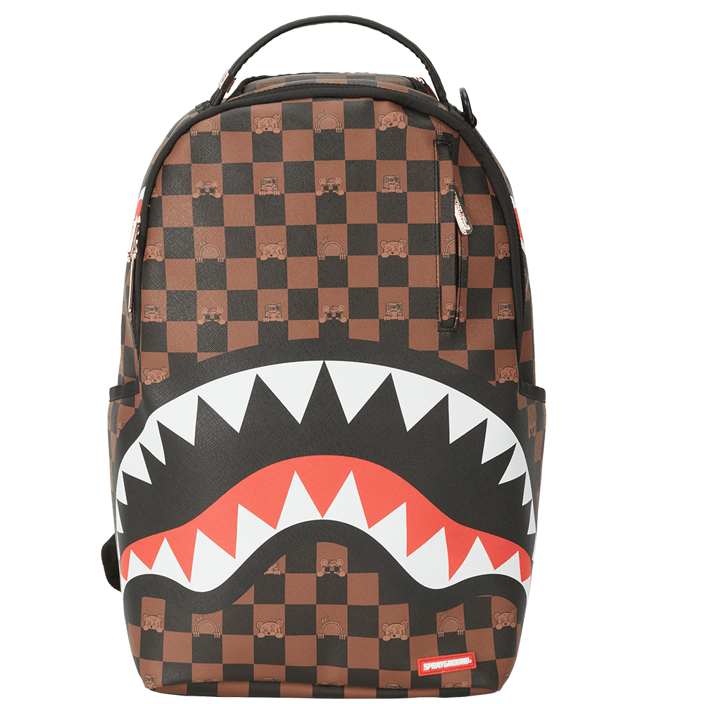 Рюкзак SPRAYGROUND ПВХ Рюкзак Стандартный (Standard) Унисекс Коричневый - изображение 1