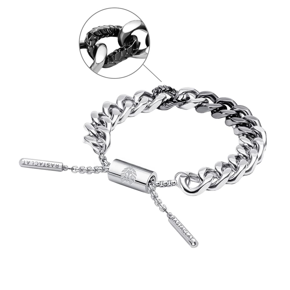 Браслет Rastaclat Титановый Стальной Браслет Little Lion Унисекс - изображение 2