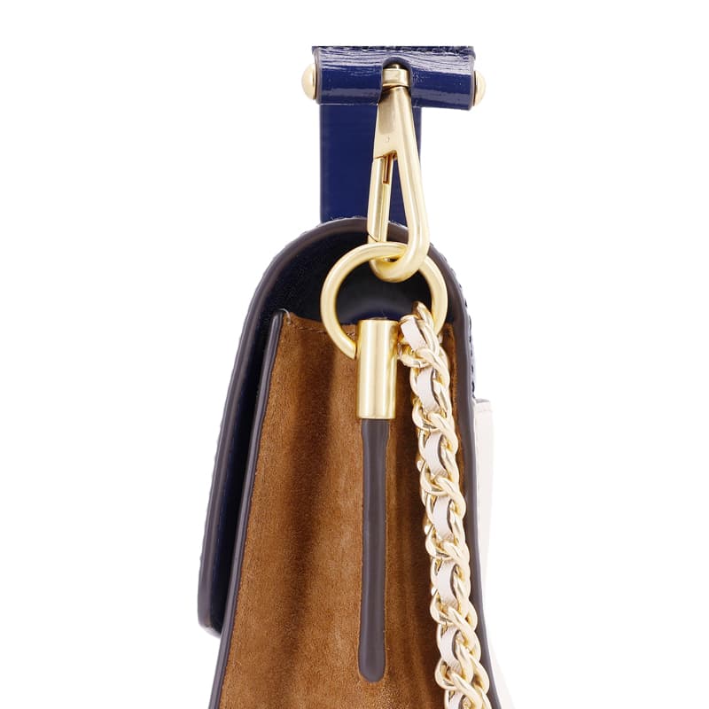 Сумка Tory Burch Robinson Navy Colorblock - изображение 6
