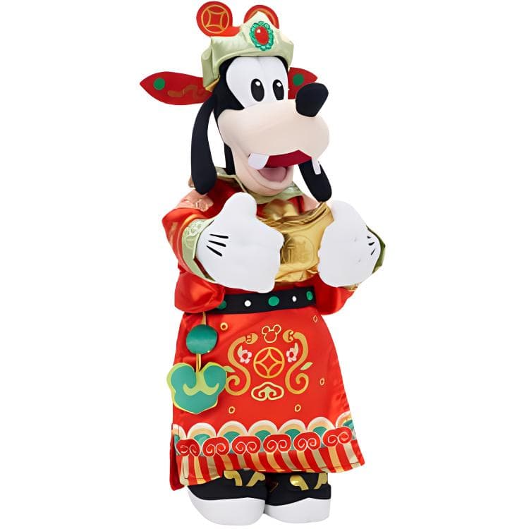 Мягкая игрушка Disney 2025 Goofy Collection Детская непосредственность Милый стиль Куклы Мягкая игрушка Встань Длина тела 44 см - изображение 2