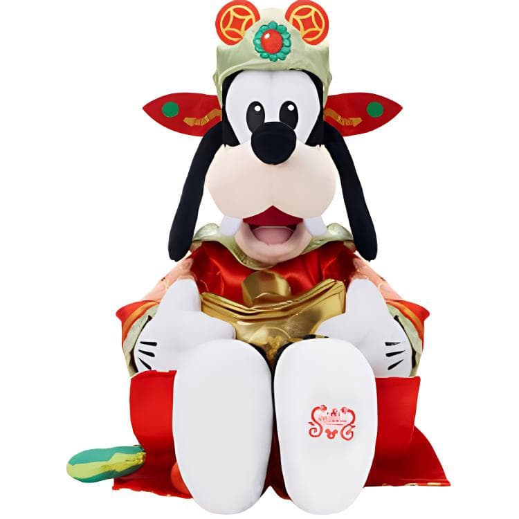 Мягкая игрушка Disney 2025 Goofy Collection Детская непосредственность Милый стиль Куклы Мягкая игрушка Встань Длина тела 44 см - изображение 3