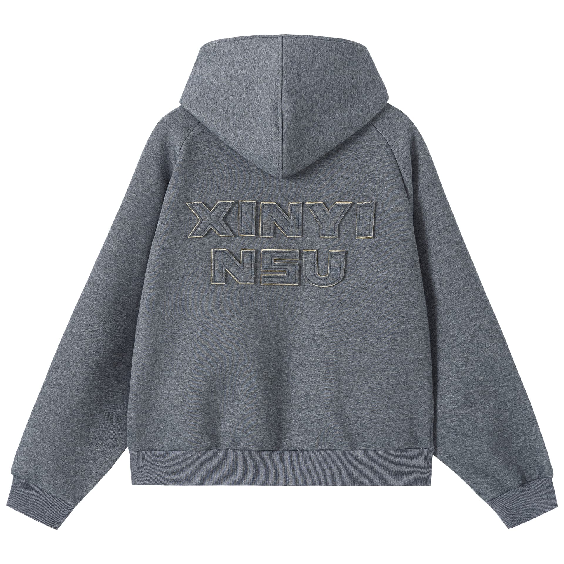 Кофта XINYINSU Свитшот Мужской Вересковый серый - изображение 2