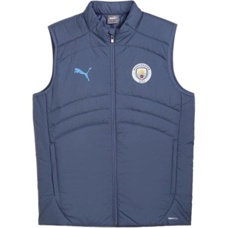 Жилет PUMA Blue Men's Gilets PUMA Синий Мужские Жилеты - изображение 1