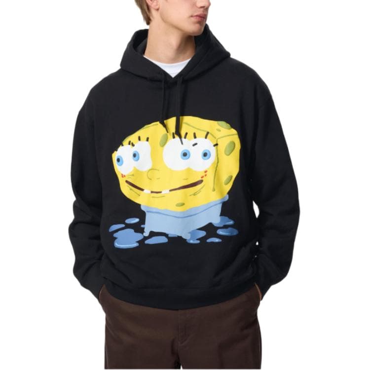 Худи UNIQLO x CPFM x SpongeBob Hoodie Black - изображение 4