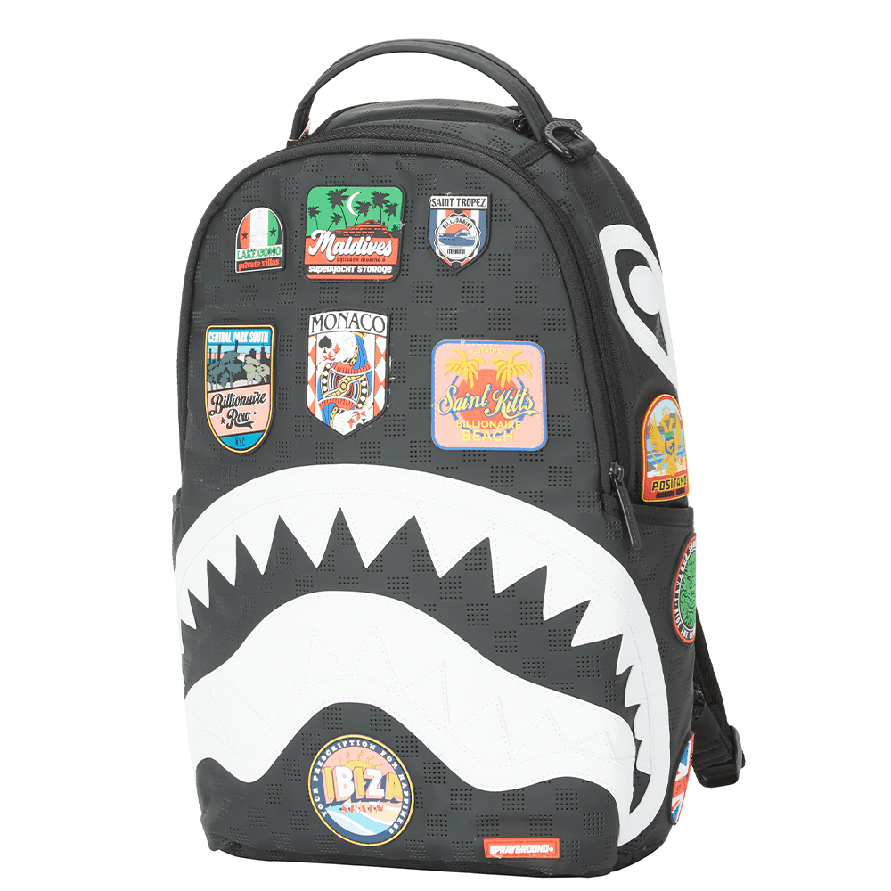 Рюкзак SPRAYGROUND PVC Рюкзак Унисекс Черный - изображение 3