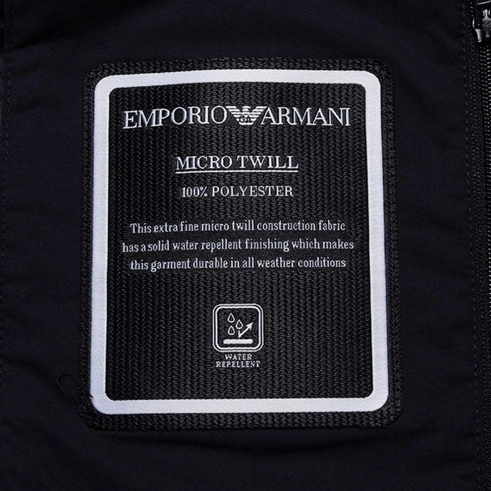 Куртка Emporio Armani FW21 Hooded Jacket Navy - изображение 7