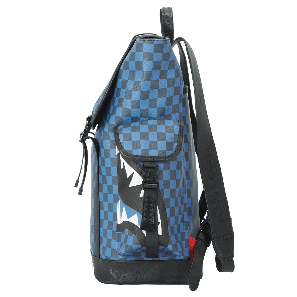 Рюкзак SPRAYGROUND ПВХ (поливинилхлорид) Рюкзак Унисекс Средний Синий - изображение 2