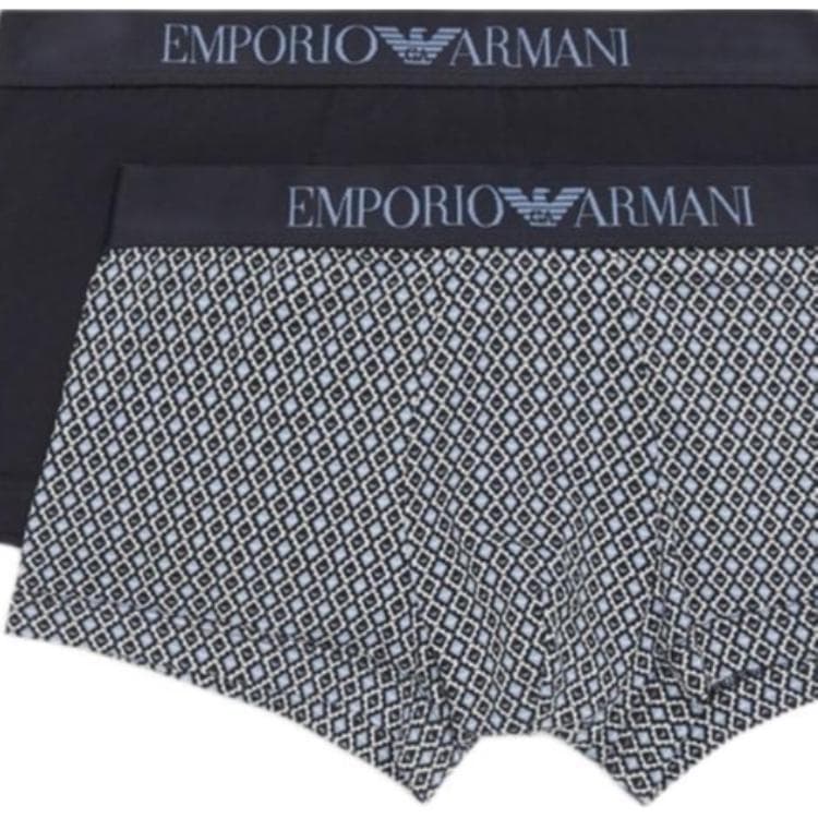 Трусы EMPORIO ARMANI FW24 Боксеры Мужские 2 упаковки - изображение 5
