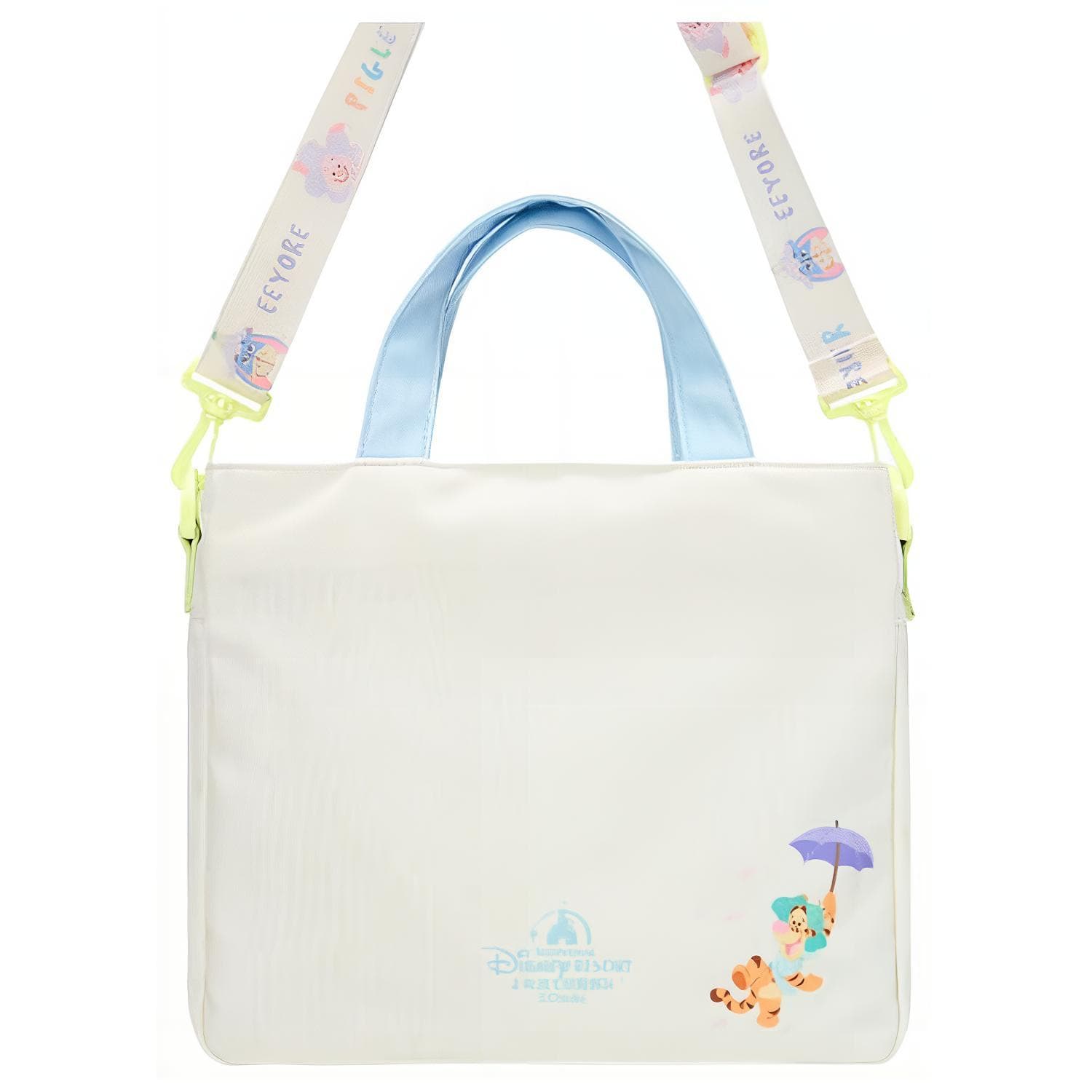 Сумка Disney Сумка из полиэстерового волокна Tote Сумка для покупок Сумка через плечо Сумка унисекс Светло-желтая - изображение 3