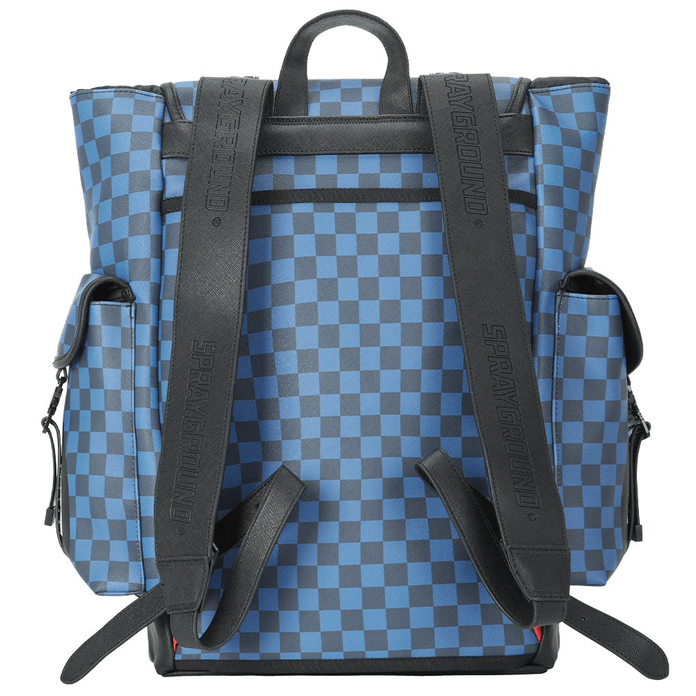 Рюкзак SPRAYGROUND ПВХ (поливинилхлорид) Рюкзак Унисекс Средний Синий - изображение 5
