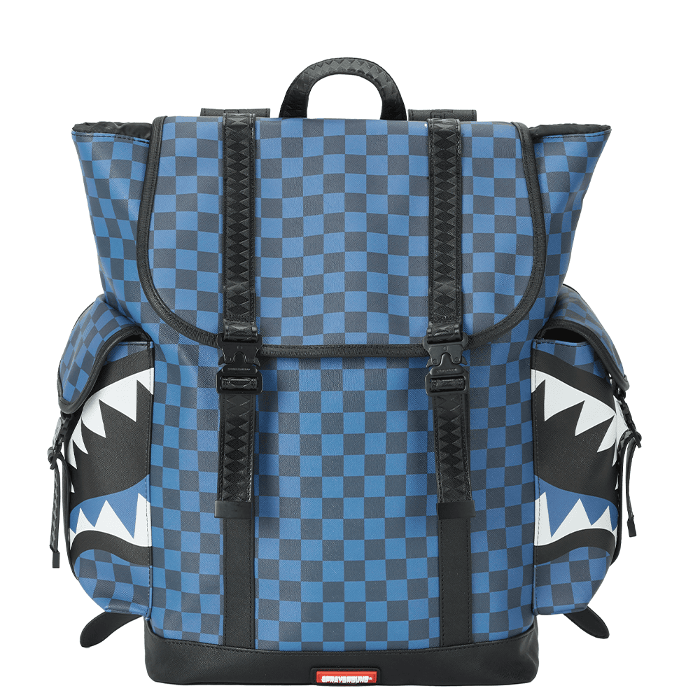 Рюкзак SPRAYGROUND ПВХ (поливинилхлорид) Рюкзак Унисекс Средний Синий - изображение 1