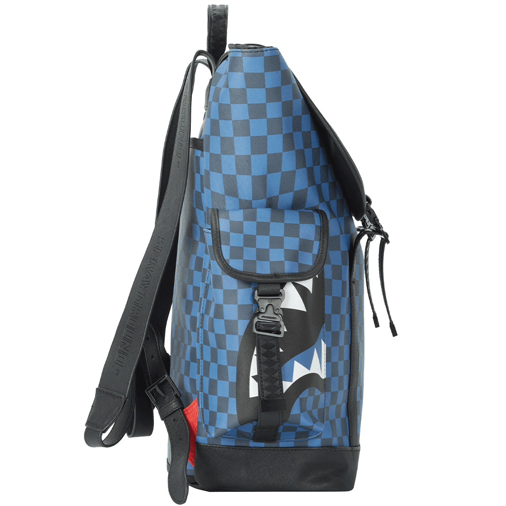 Рюкзак SPRAYGROUND ПВХ (поливинилхлорид) Рюкзак Унисекс Средний Синий - изображение 4