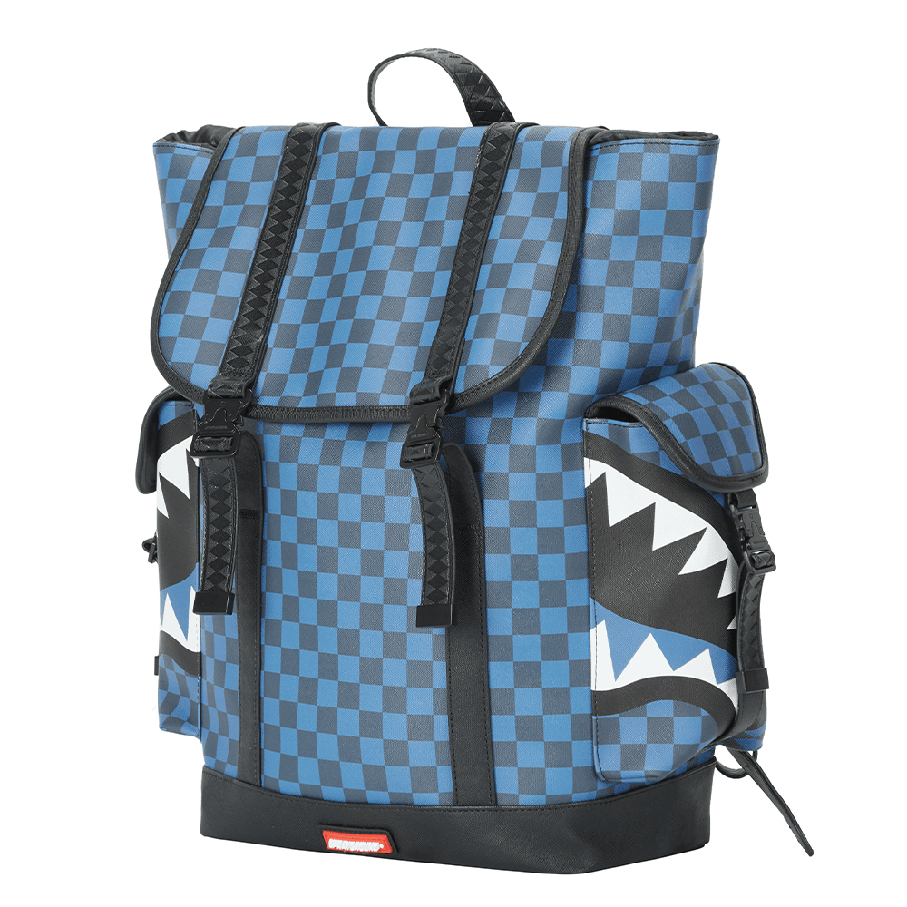 Рюкзак SPRAYGROUND ПВХ (поливинилхлорид) Рюкзак Унисекс Средний Синий - изображение 3