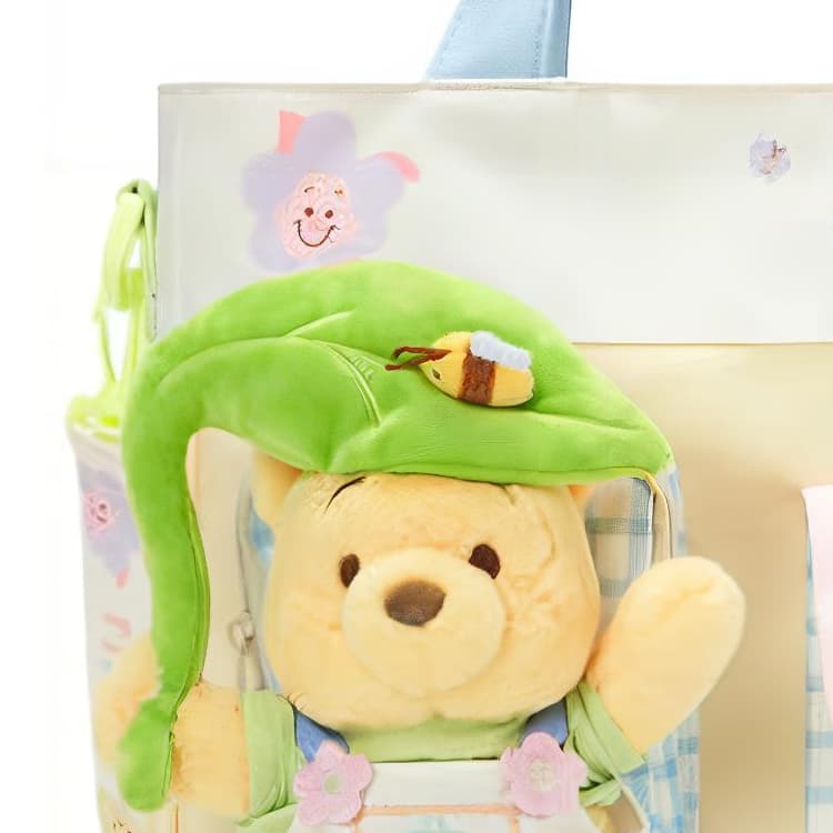 Сумка Disney Сумка из полиэстерового волокна Tote Сумка для покупок Сумка через плечо Сумка унисекс Светло-желтая - изображение 5