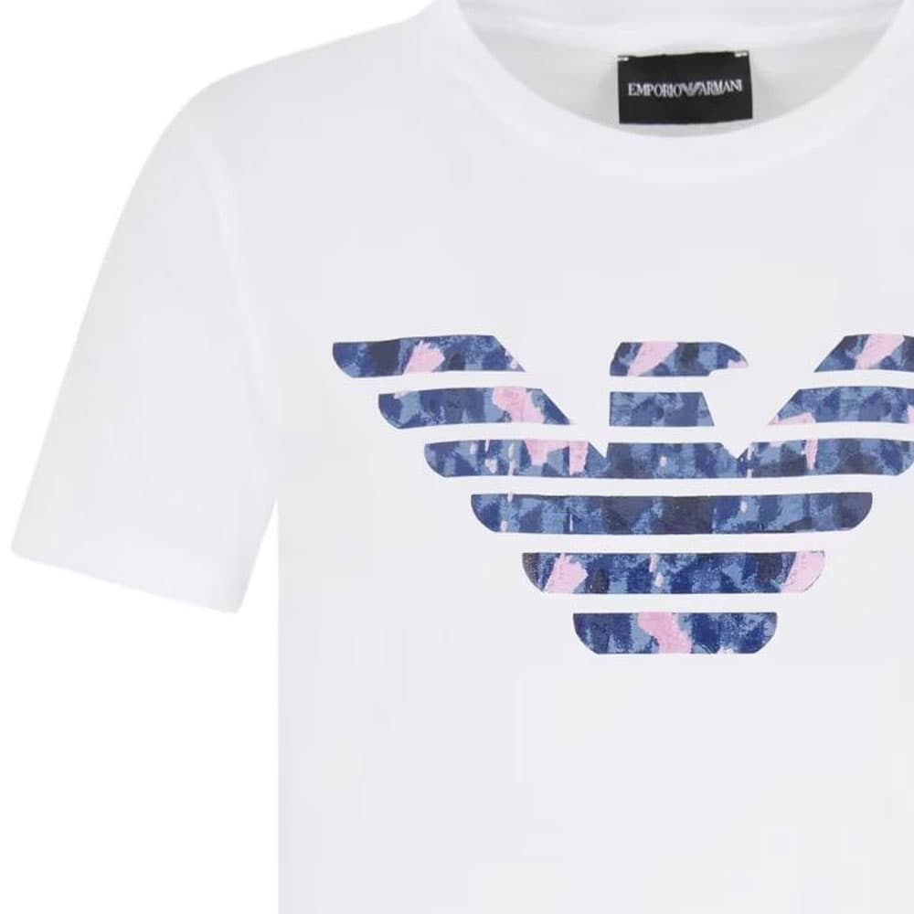 Футболка EMPORIO ARMANI T-рубашка Женская Белая - изображение 2