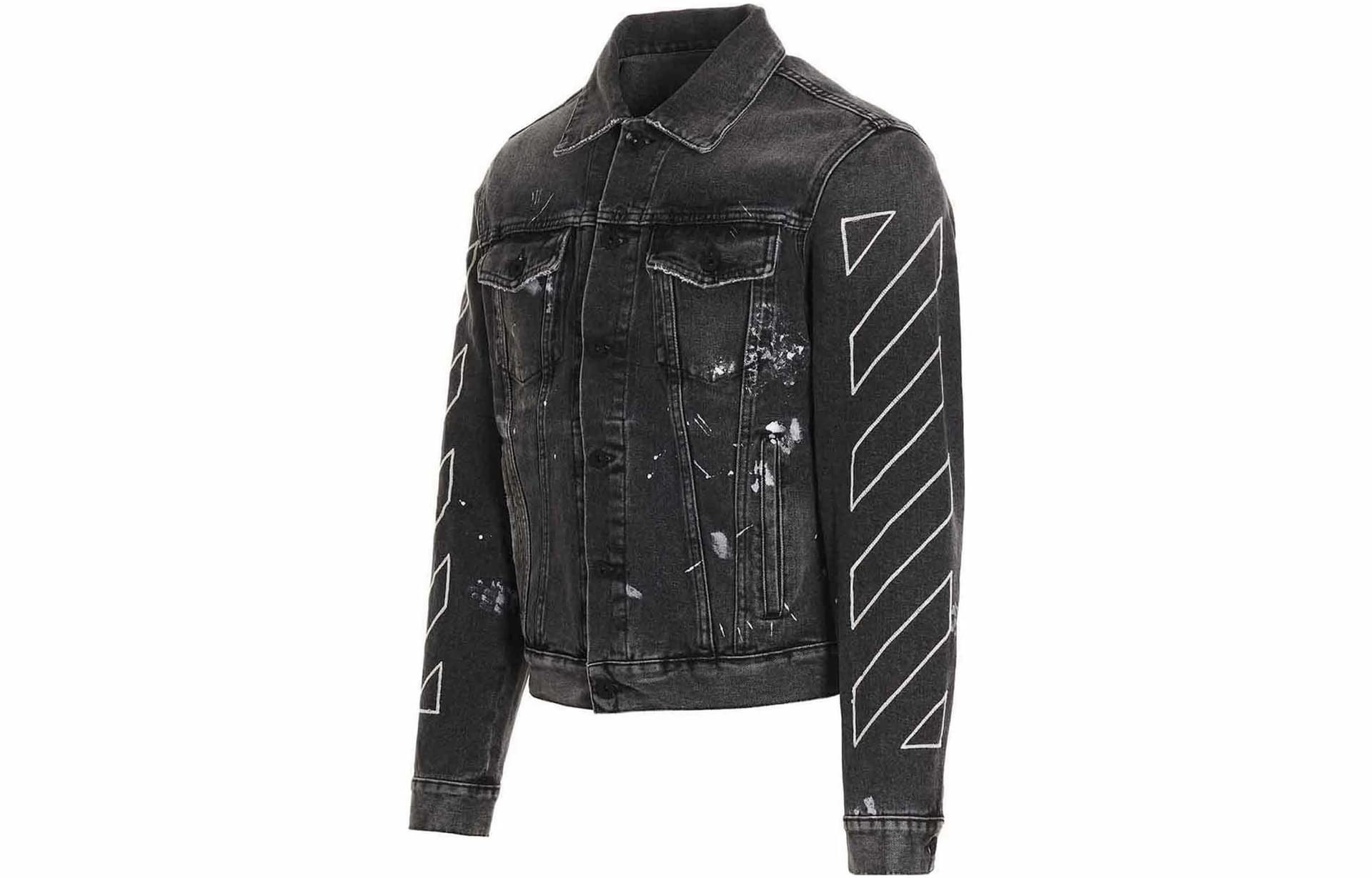 Джинсовая куртка OFF-WHITE SS22 Denim Jacket Black - изображение 3