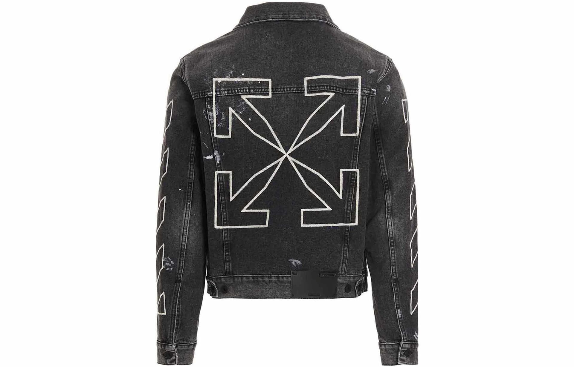 Джинсовая куртка OFF-WHITE SS22 Denim Jacket Black - изображение 2