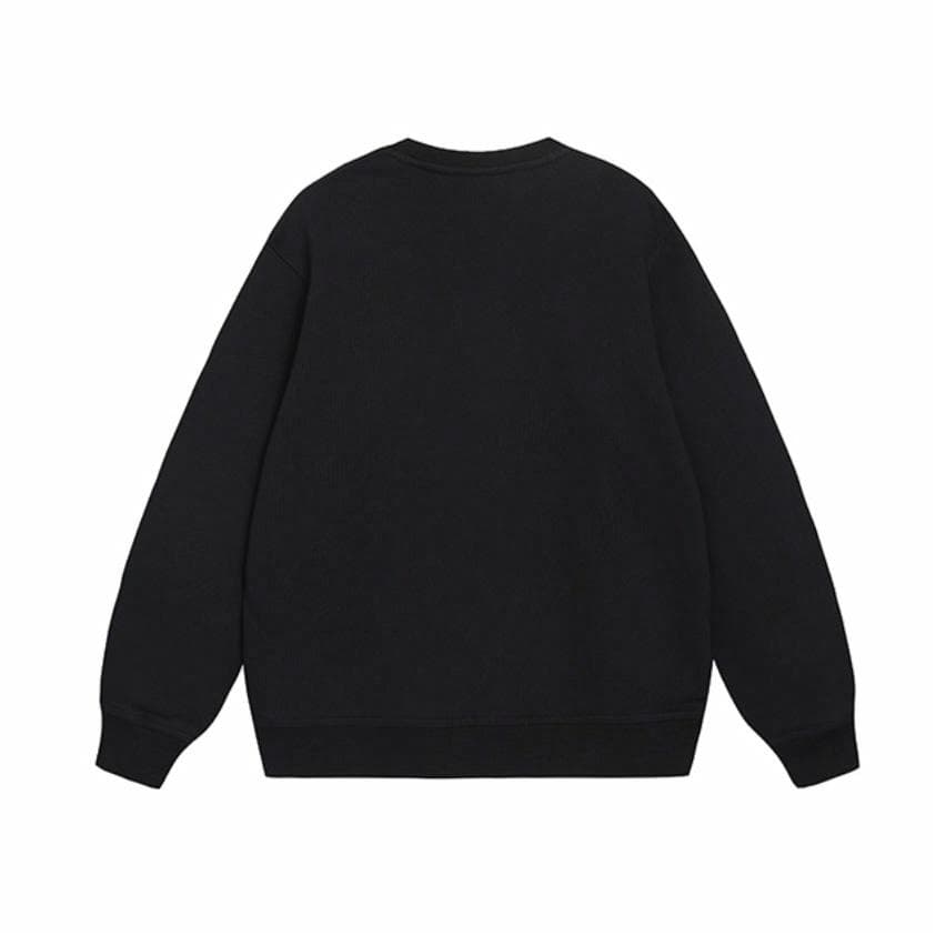 Кофта Nike Cute Animal Series Whale Embroidery Crewneck Sweatshirt Black - изображение 3