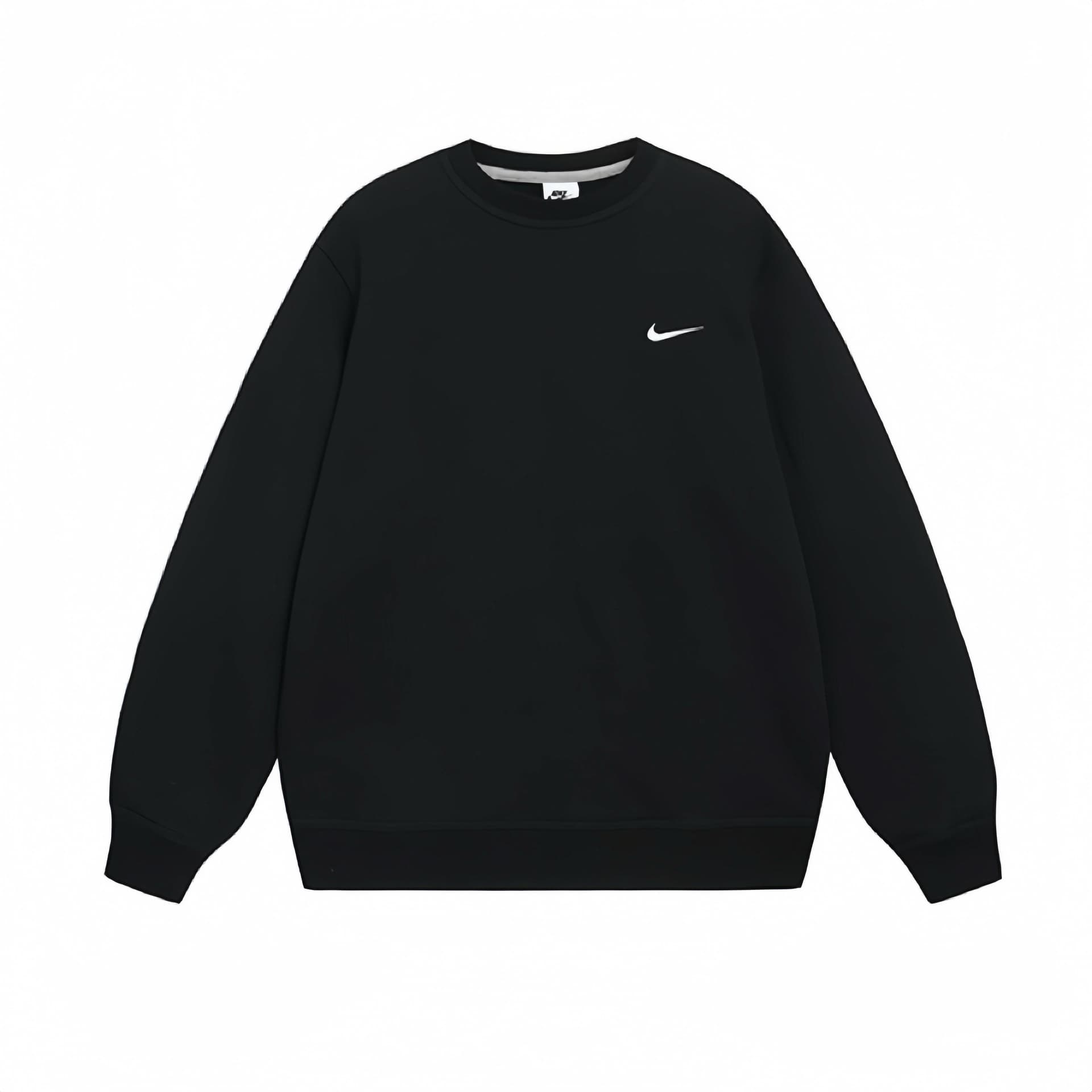 Кофта Nike Cute Animal Series Whale Embroidery Crewneck Sweatshirt Black - изображение 2