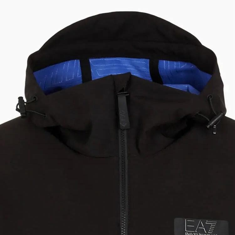 Куртка Emporio Armani EA7 Hoodie Jacket Black - изображение 7