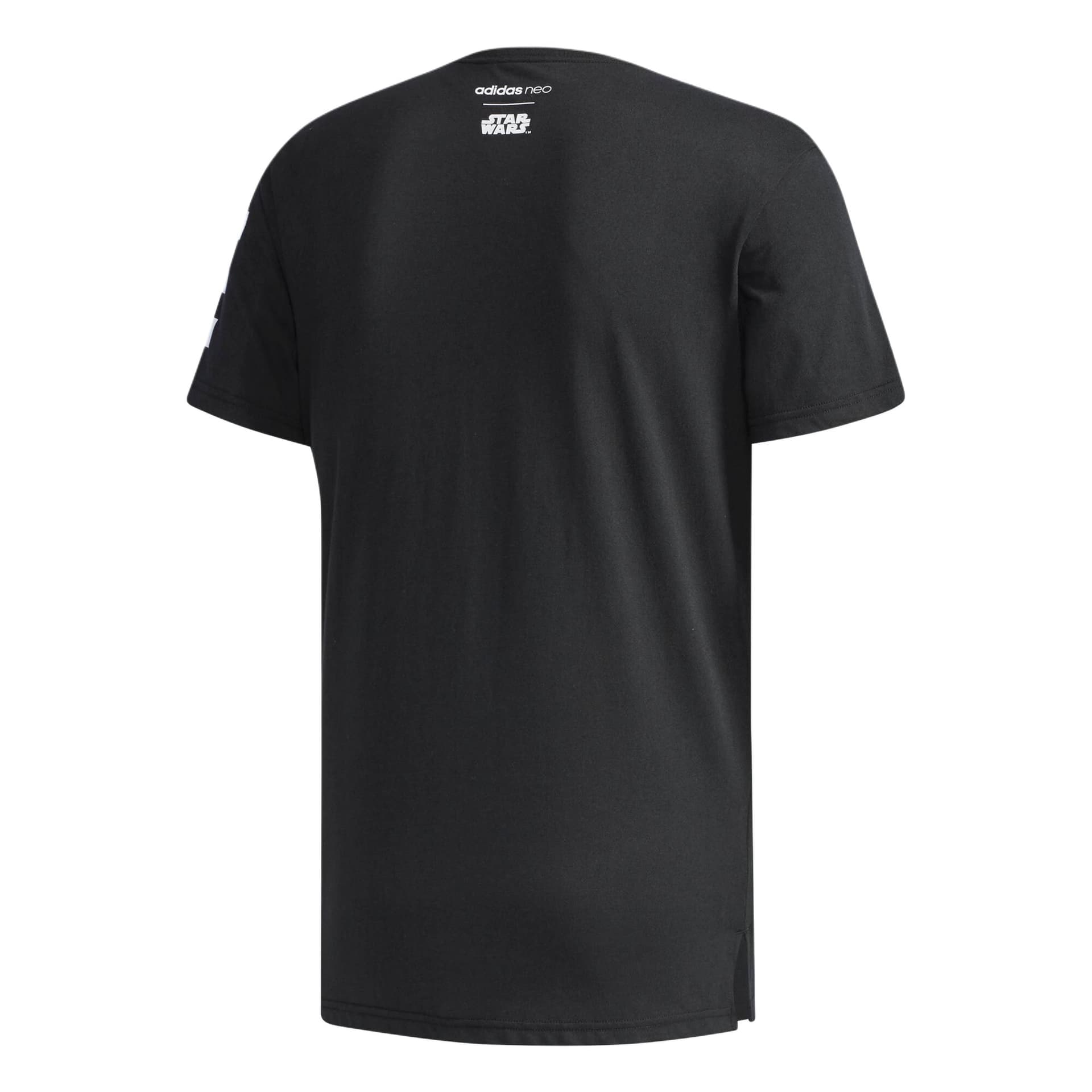Футболка Adidas Neo X XINGQIUDAZHAN LIANMINGKUAN T Рубашка Мужская Черная - изображение 2