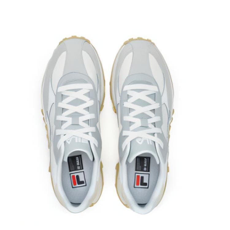 Кроссовки FILA TOPPING Износостойкий Низкий Топ Повседневная Обувь Мужская Фиолетовый Фиолетово-Серый - изображение 3