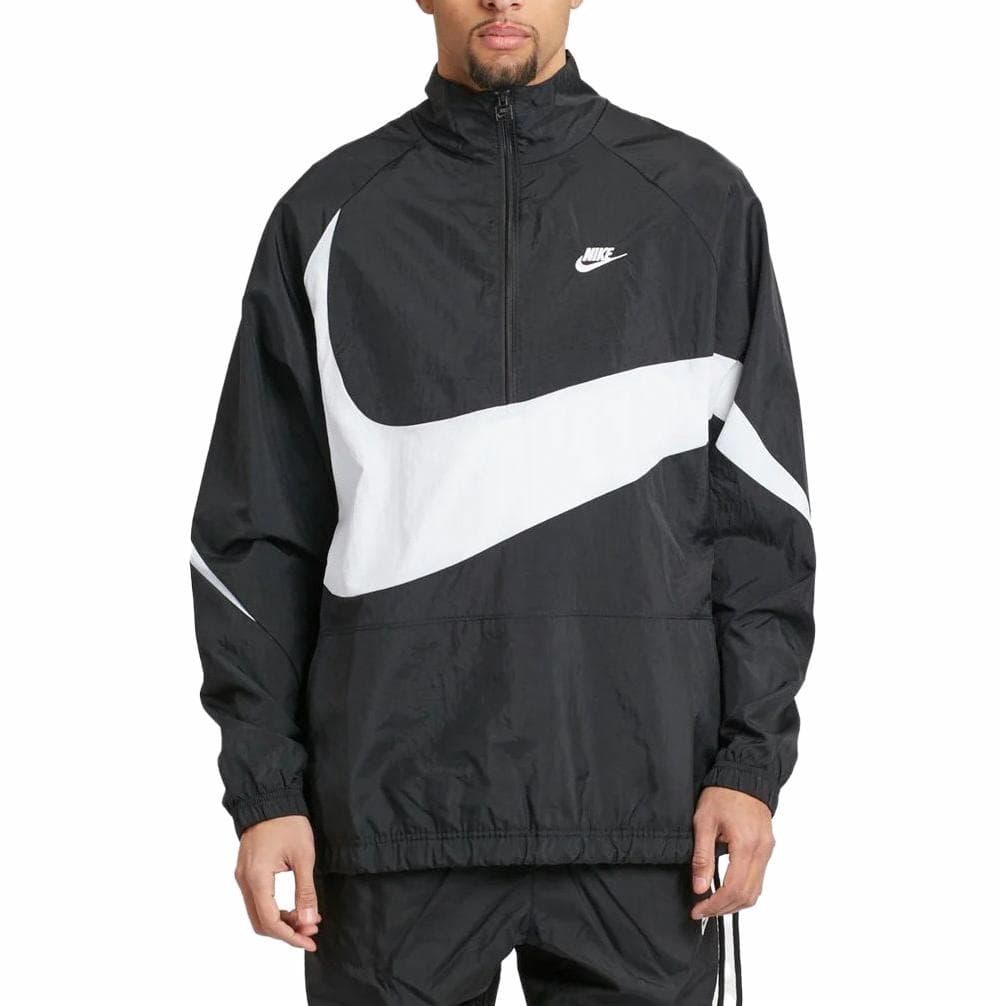 Куртка Nike Logo Half-Zip Jacket Black - изображение 2