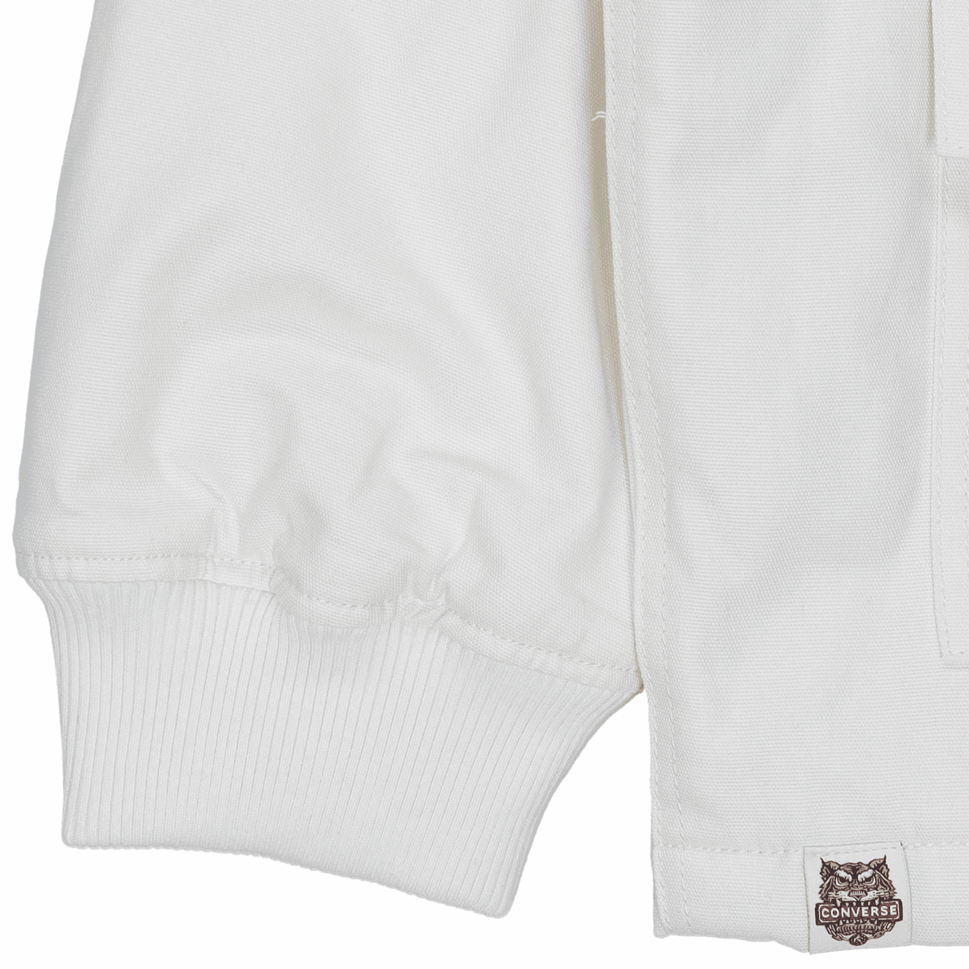 Куртка Converse Logo Print Jacket Cream White - изображение 4