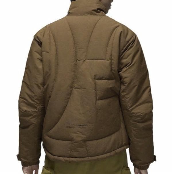Зимняя куртка пуховик Jordan Cotton Jacket Brown - изображение 4