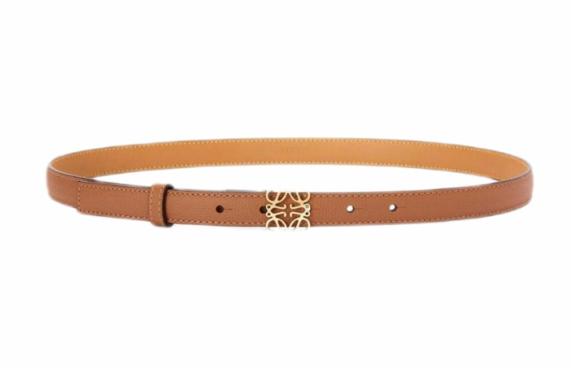 Ремень LOEWE Pebble Calfskin Belt Brown - изображение 4