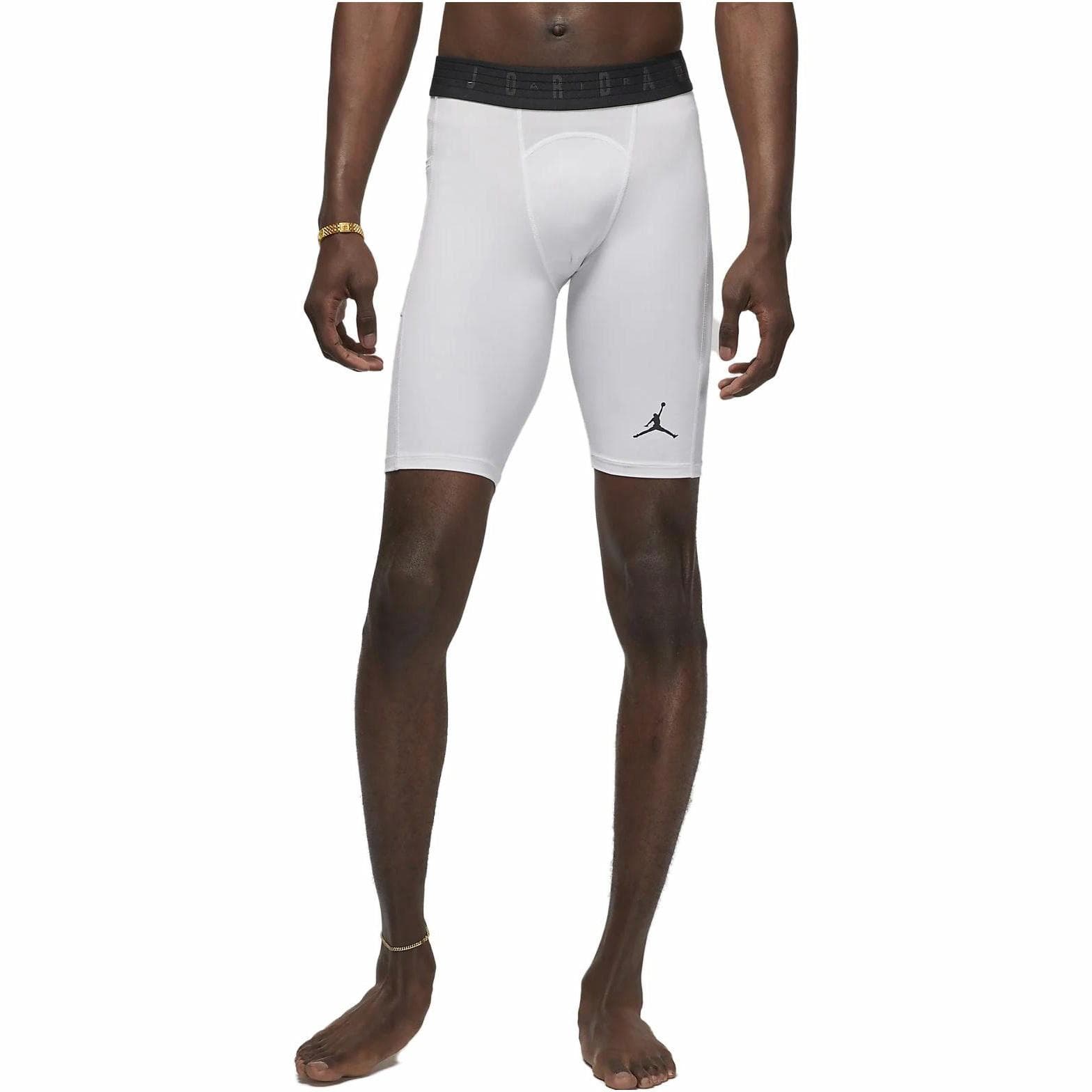 Тренировочные штаны Jordan Sport Dri-FIT Logo Shorts White - изображение 4