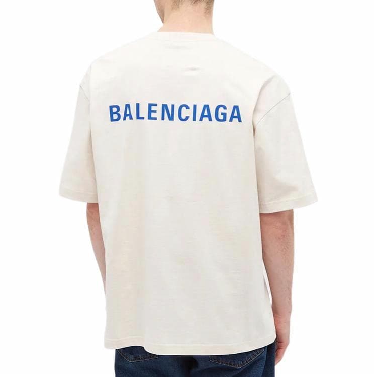 Футболка Balenciaga Logo Print T-Shirt - изображение 12