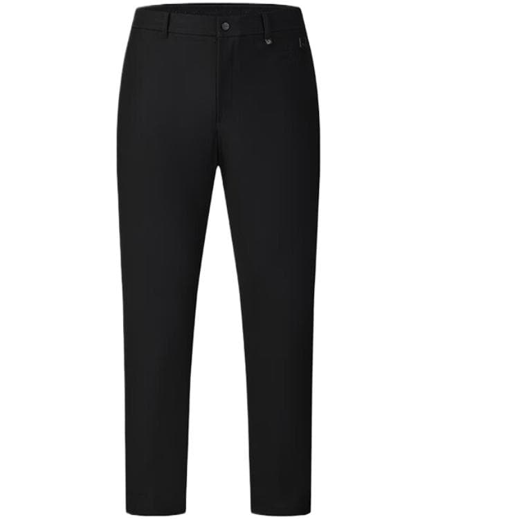 Штаны FILA Golf Collection Golf Collection Вязаные тренировочные брюки мужские темно-черные - изображение 2