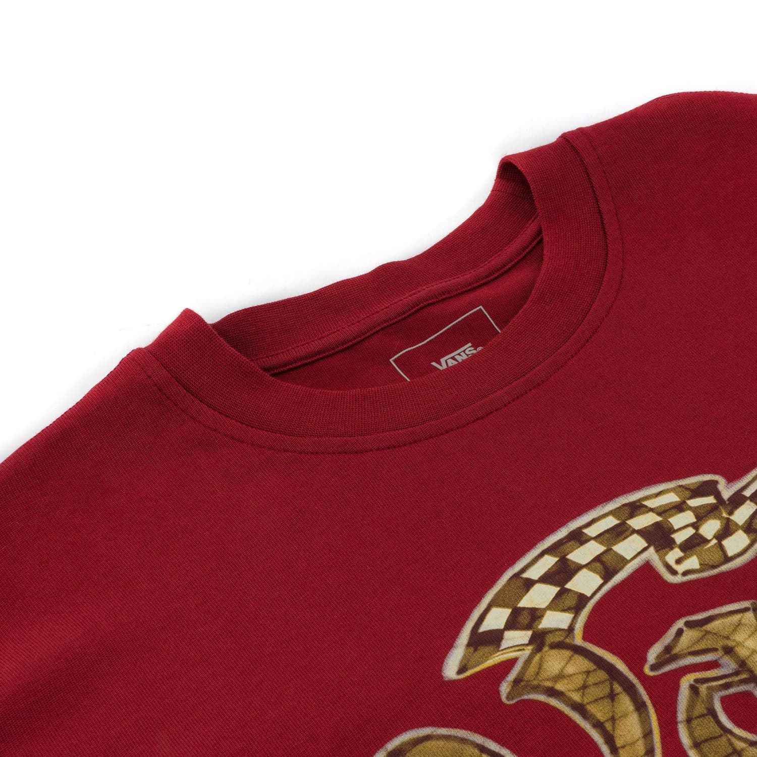 Футболка VANS TEE LS Красный Унисекс Футболка - изображение 3