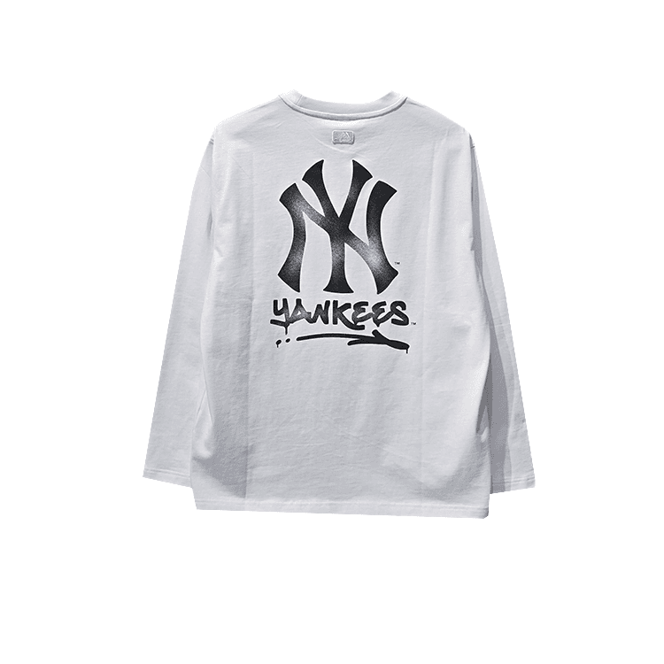 Футболка MLB New York Yankees T-Shirt Унисекс Белый - изображение 2