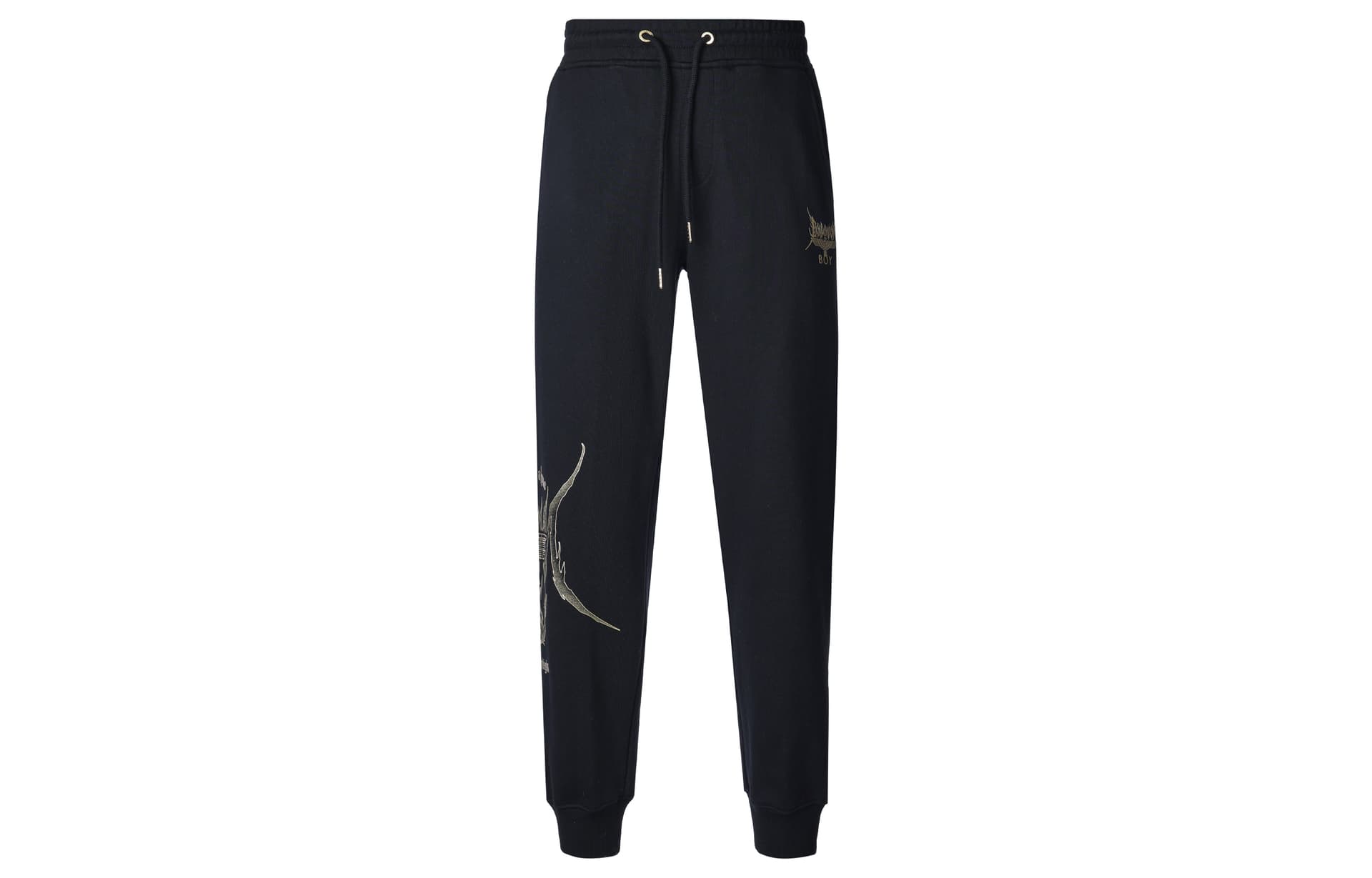 Штаны Boy London Спортивные трикотажные брюки Мужской Черный - изображение 1