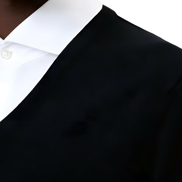 Кофта HUGO BOSS V-Neck Sweater Black - изображение 2