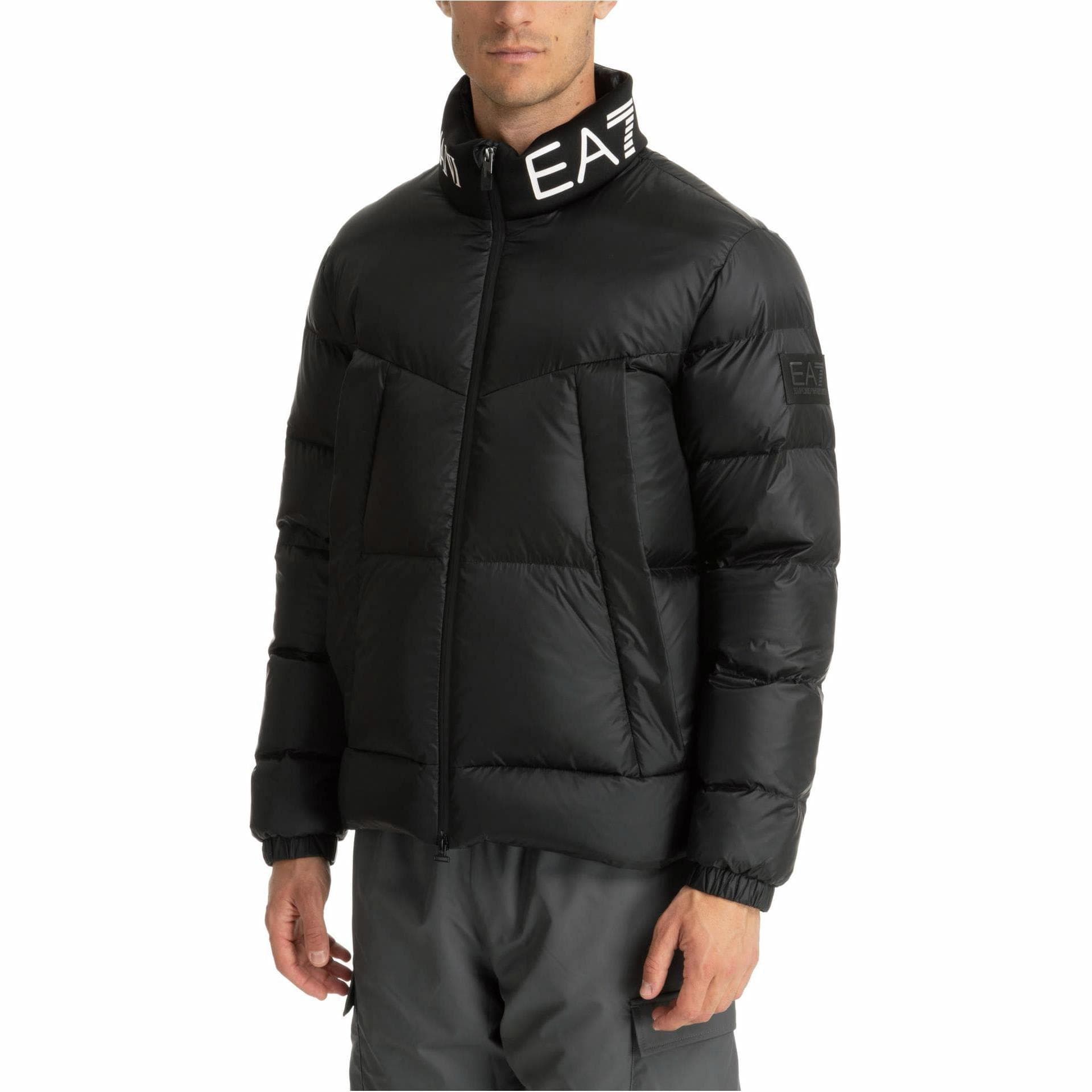 Зимняя куртка Emporio Armani Puffer Jacket Black - изображение 6
