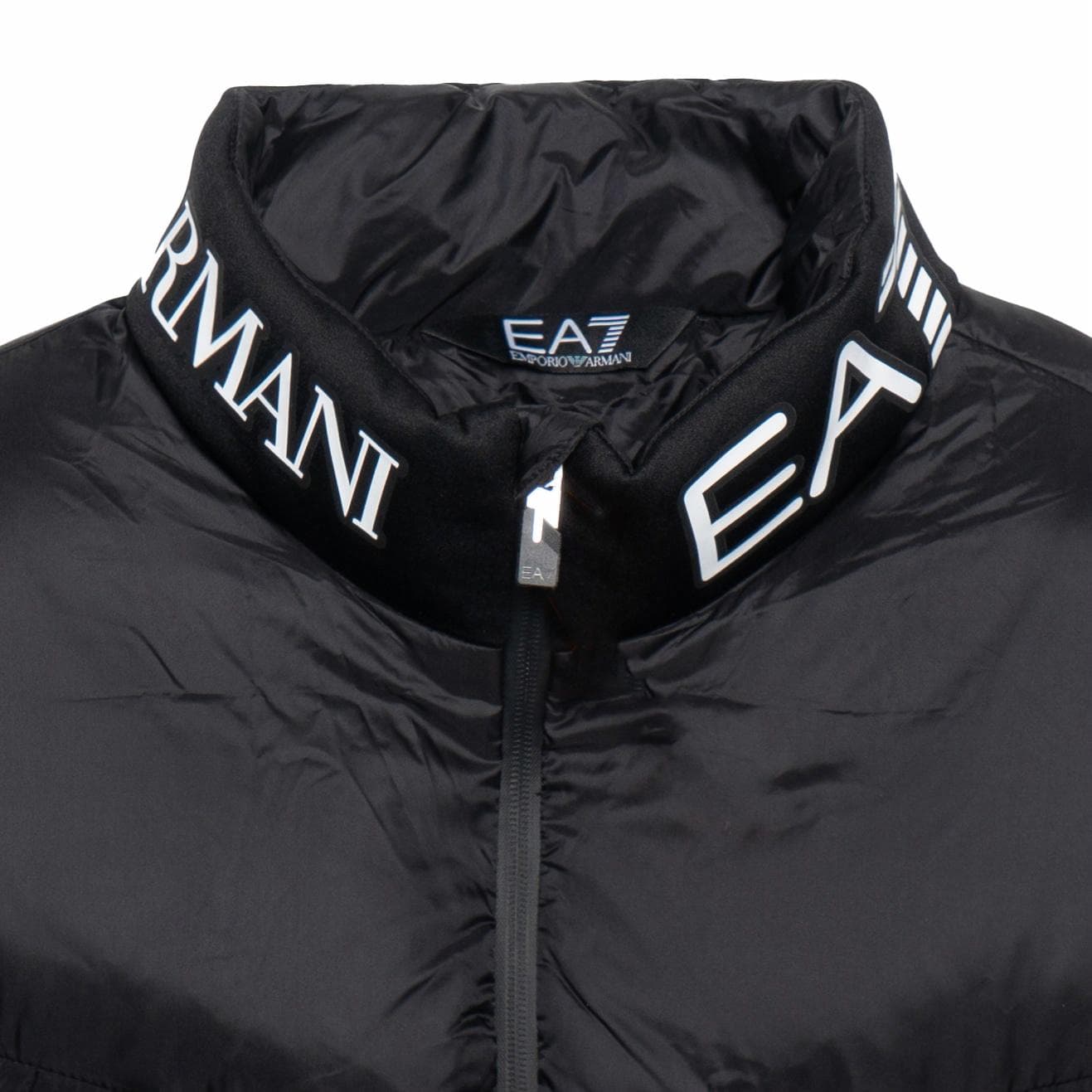 Зимняя куртка Emporio Armani Puffer Jacket Black - изображение 3