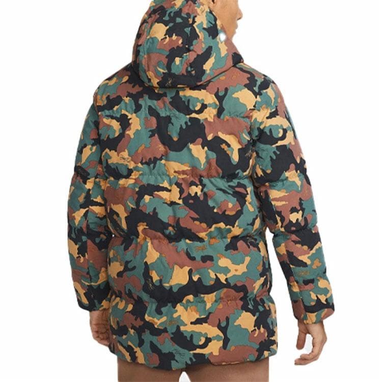 Зимняя куртка Jordan Camo Green Down Jacket - изображение 5