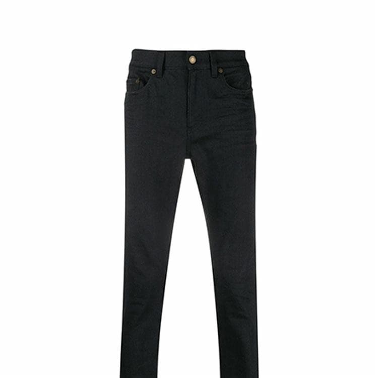 Штаны Saint Laurent SS22 Black Jeans - изображение 6