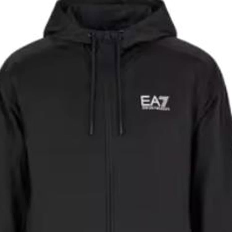 Спортивный костюм EMPORIO ARMANI EA7 FW24 Повседневная Спортивная Одежда Мужская Черная - изображение 5