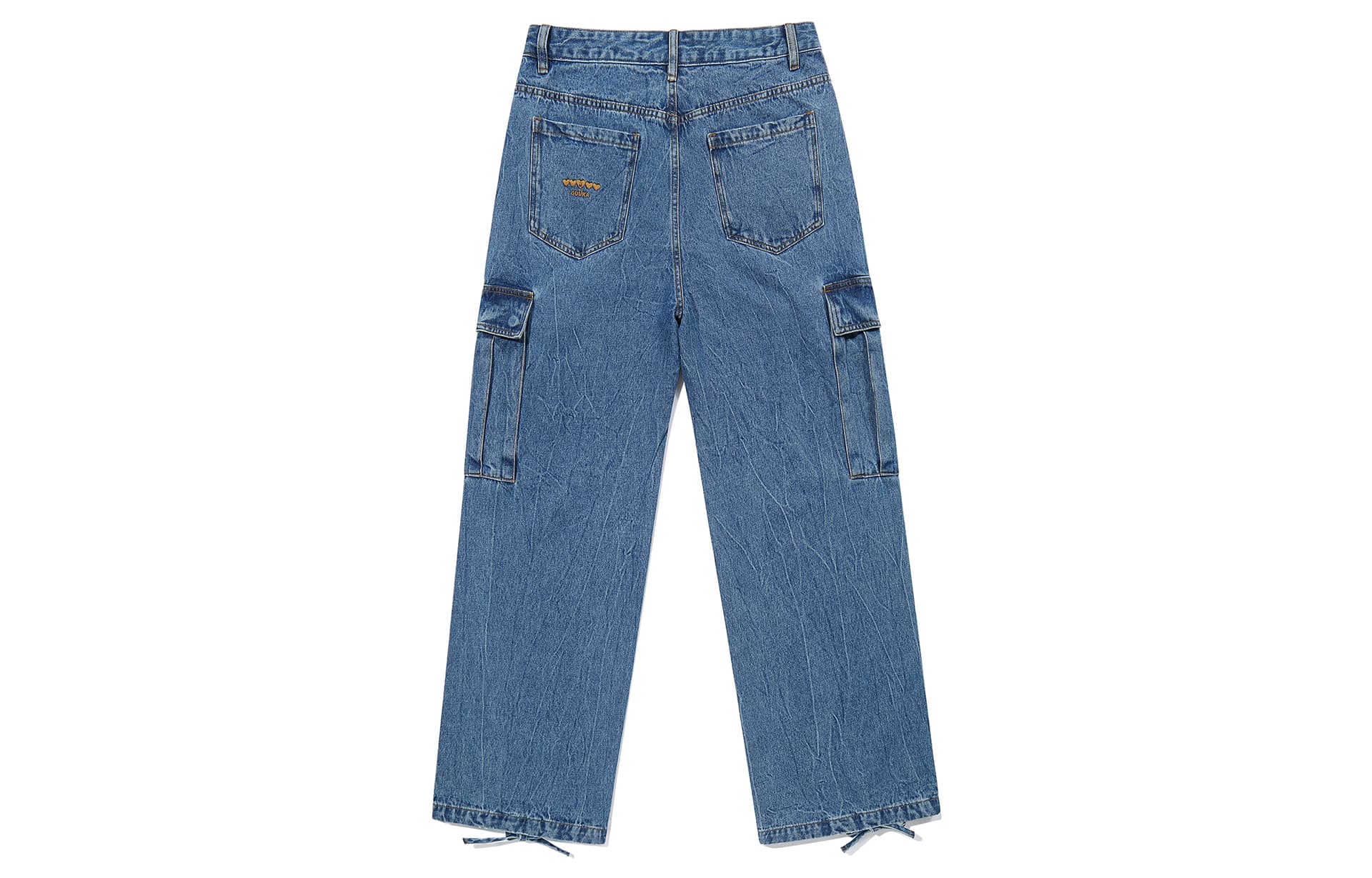Штаны Guuka Blue Men's Jeans Guuka Синий Мужской Джинсы - изображение 2