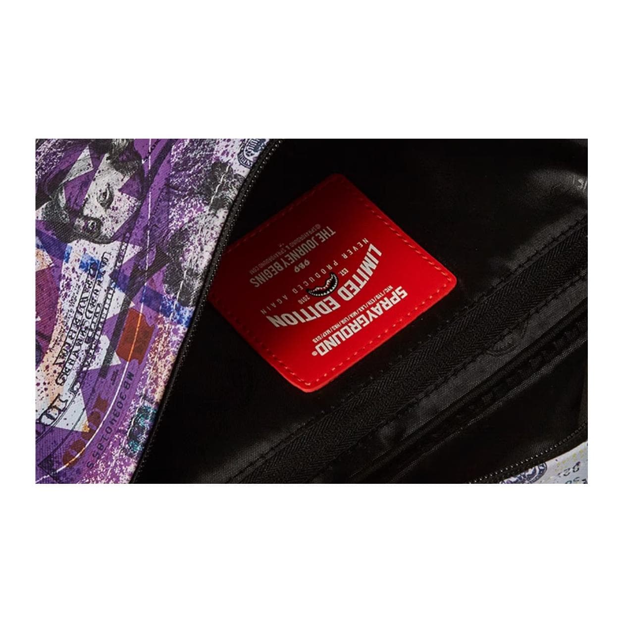 Поясная сумка SPRAYGROUND Поясная сумка (бандана) из ПВХ среднего размера мужская многоцветная - изображение 3