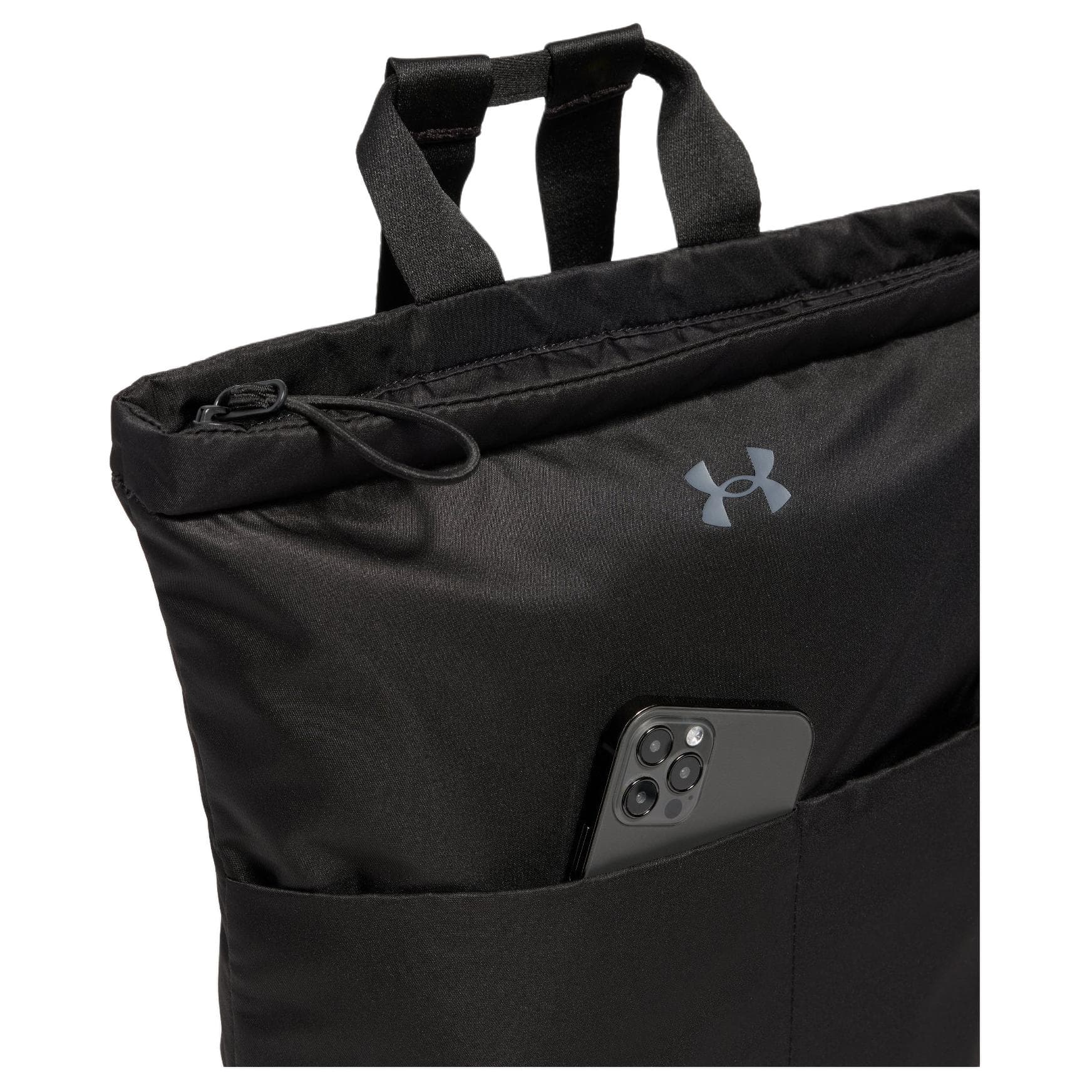 Рюкзак Under Armour Under Armour Водонепроницаемый тканевый рюкзак Стандартный (стандартный) Унисекс Черный - изображение 3