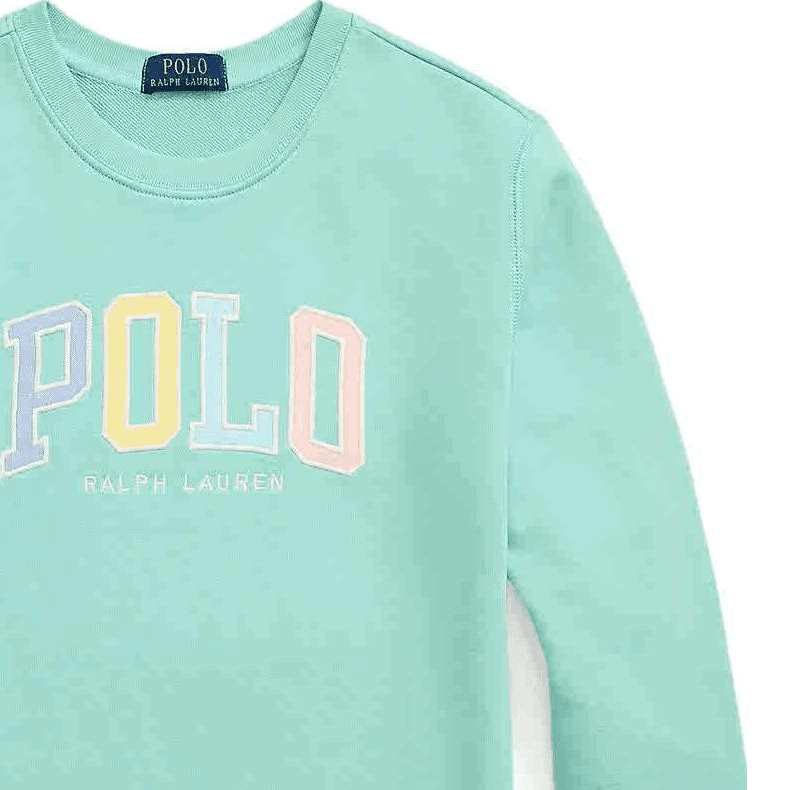 Polo Ralph Lauren Толстовка SS25 Логотип Круглый вырез Длинные рукава Детский - изображение 3