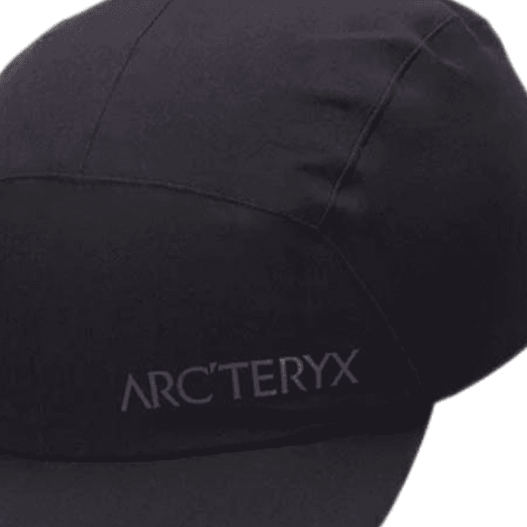 Кепка Arcteryx Paltz Cap с принтом в виде букв, нейлон/эластан, бейсболка, мужской, черный - изображение 3