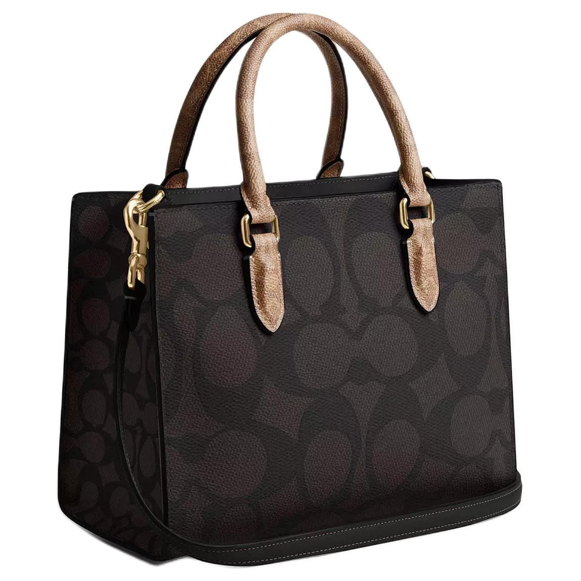 Сумка COACH Maggie Искусственная кожа Сумка Средний Женские Черный - изображение 2